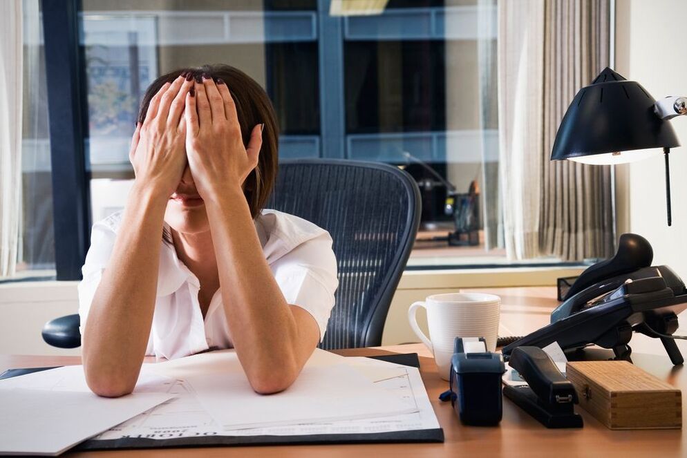 Stress and fatigue cause psoriasis